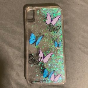 Beautiful Glitter Butterfly IPhone Case